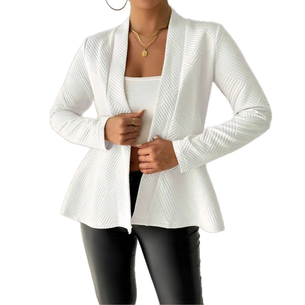 Women's Elegant Textured Blazer