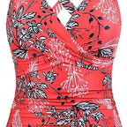 Women's Swimsuit with Wrap Cut and Figure-Flattering Design