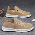 Women's Breathable Casual Sneakers with Elastic Upper and Stable Sole