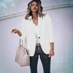 Elegant Blazer with Modern Cut and Tailored Design