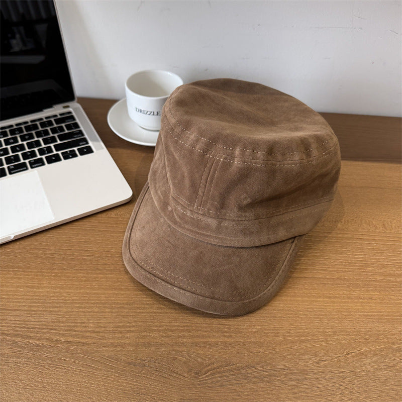 Casual Suede Field Cap
