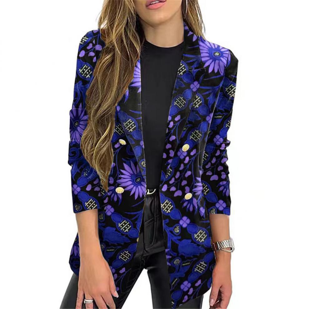 Elegant Floral Blazer