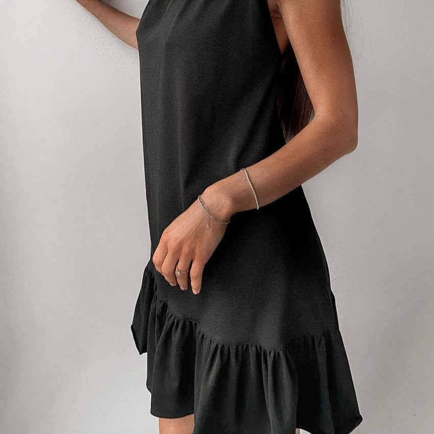 Women's Airy Summer Lace Shirt with Ruffle Details