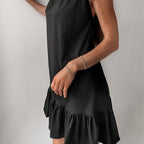 Women's Airy Summer Lace Shirt with Ruffle Details
