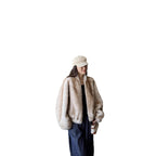 Women's Elegant and Cozy Short Jacket with Wide Sleeves