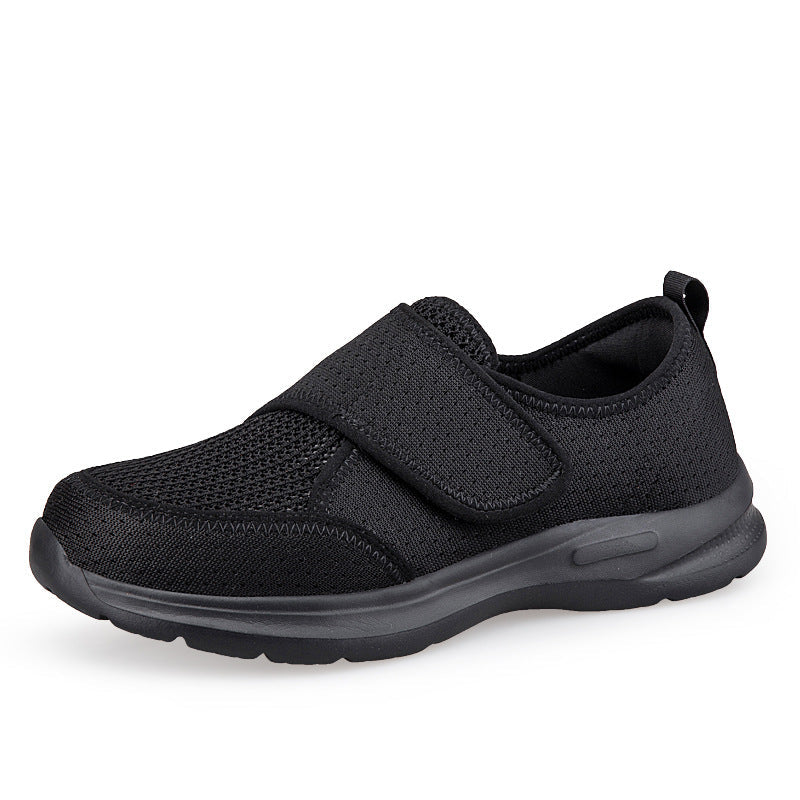 Women's Breathable Hook-and-Loop Sneakers
