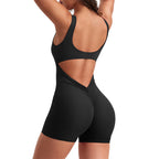 Women's Elegant and Form-Fitting Sport Jumpsuit