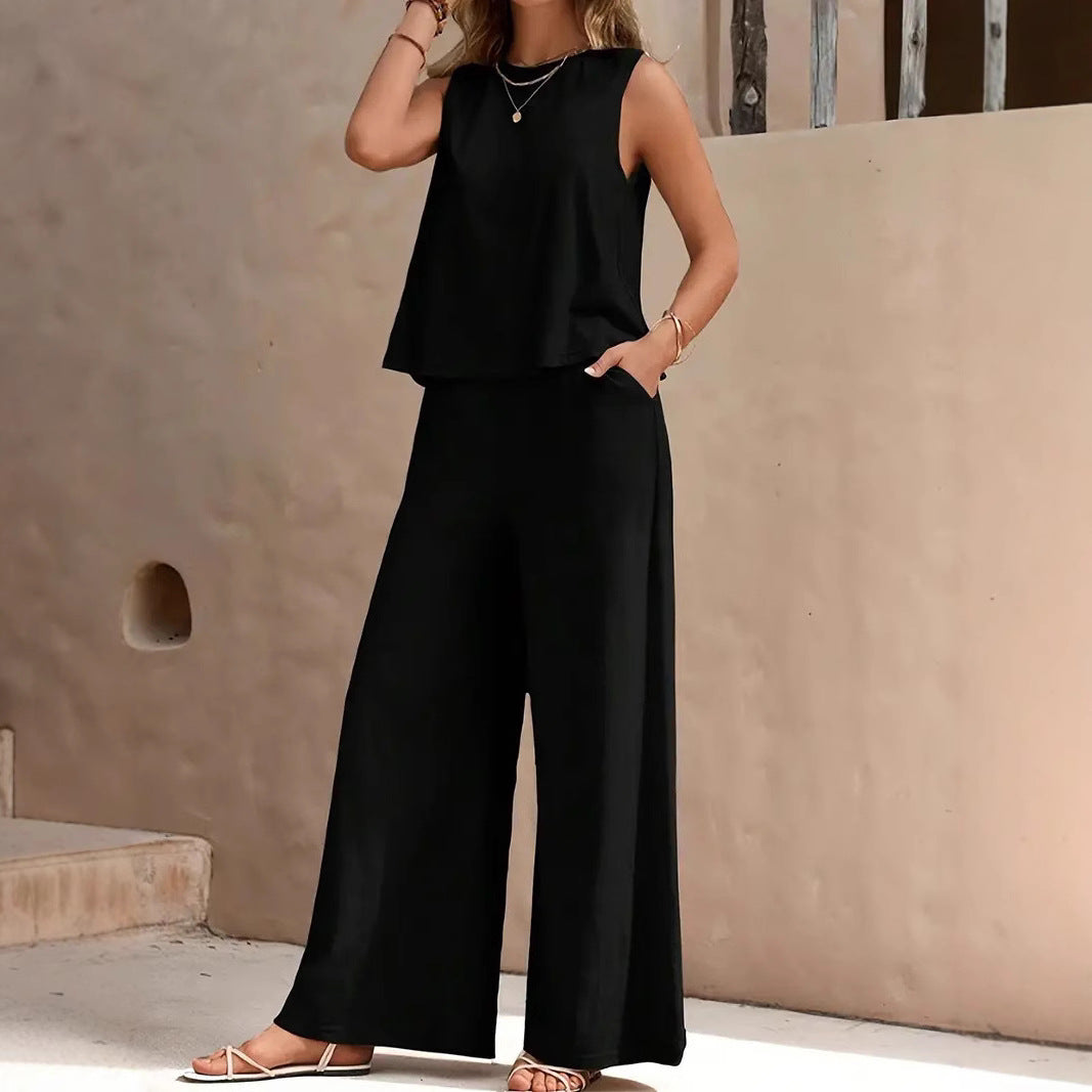 Women's Comfortable and Elegant Wide-Cut Lounge Set