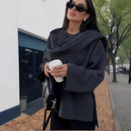 Elegant and Cozy Cape Jacket