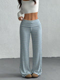 Women's Elegant Plaid Carrot Trousers
