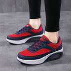 Women's Breathable Fitness Sneakers with Cushioned Air Sole