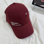 Men's Casual Vintage-Style Adjustable Baseball Cap