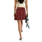 Women's Animal Print Mini Skirt