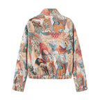 Women's Animal Print Quilted Jacket