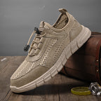 Women's Breathable Sports Sneakers with Elastic Quick-Lace System