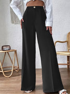 Elegant High-Waisted Palazzo Pants