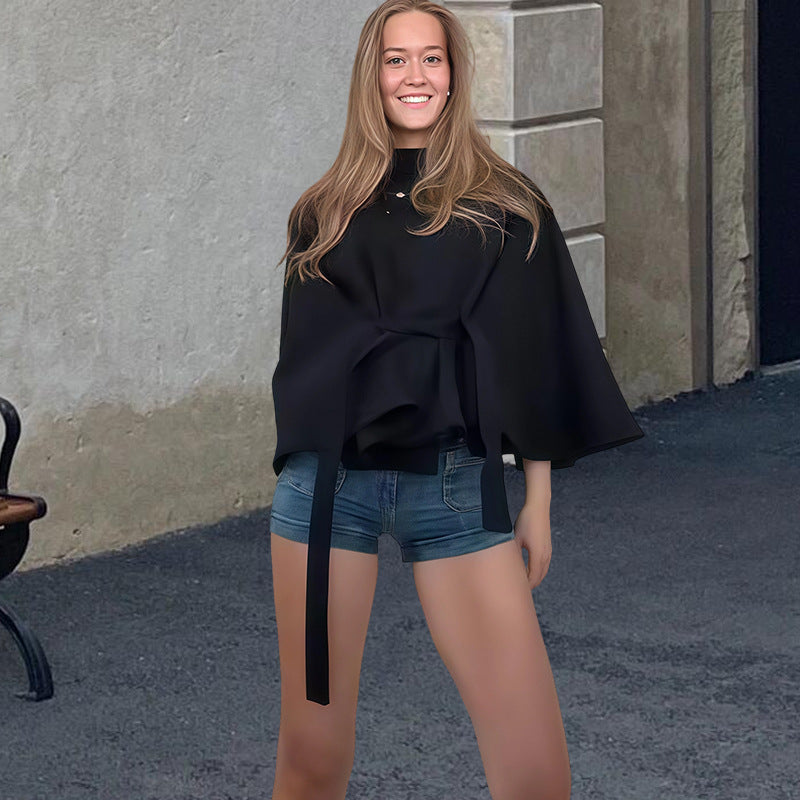 Elegant and Versatile Cape Jacket