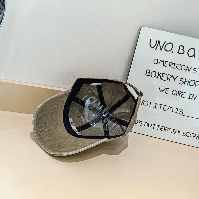 Men's Vintage-Style Cotton Cap