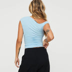 Women's Asymmetrical Off-Shoulder Top