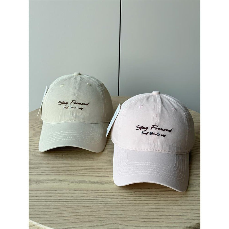 Men's Casual Cotton Embroidered Cap