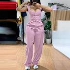 Women's Elegant Form-Fitting Jumpsuit