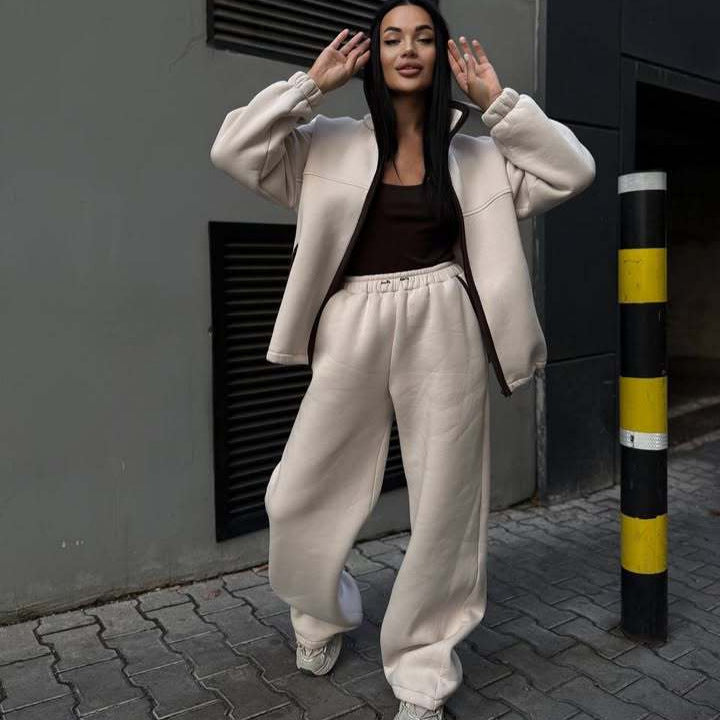 Women's Comfortable Fleece Tracksuit