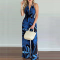 Elegant Jumpsuit with Spaghetti Straps and High Side Slits