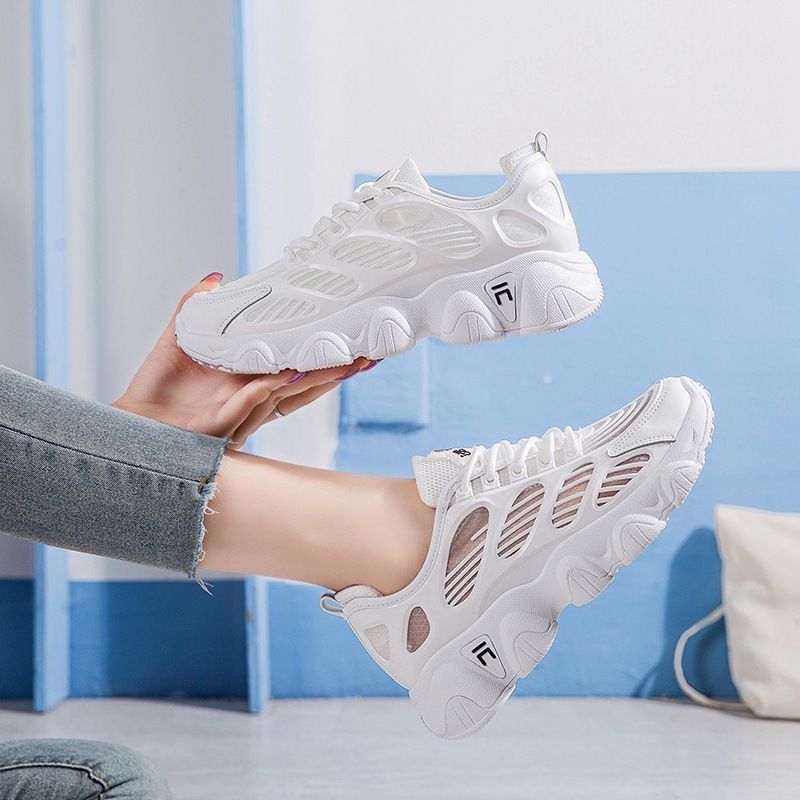 Women's Breathable Sport Sneakers with Flexible Sole