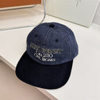 Men's Vintage-Inspired Embroidered Baseball Cap