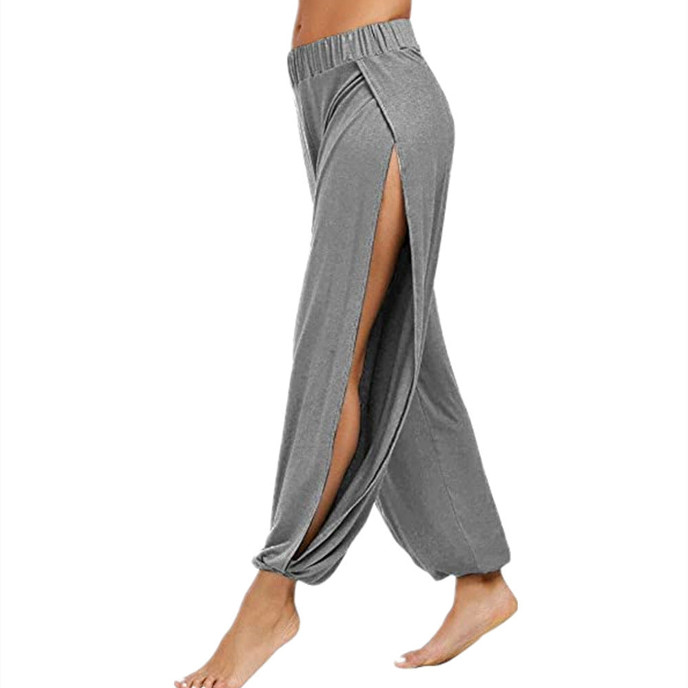 Women's Lounge Pants with Side Slits