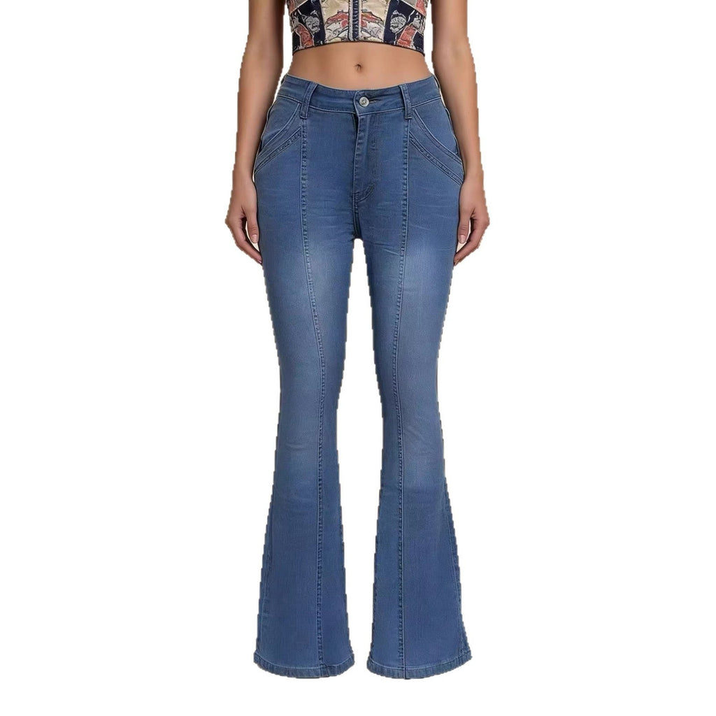 Women's High-Waisted Bootcut Jeans