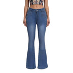 Women's High-Waisted Bootcut Jeans