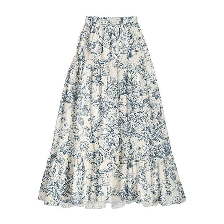 Women's Swimsuit and Maxi Skirt Set