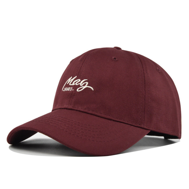 Men's Cotton Baseball Cap with Embroidered Design