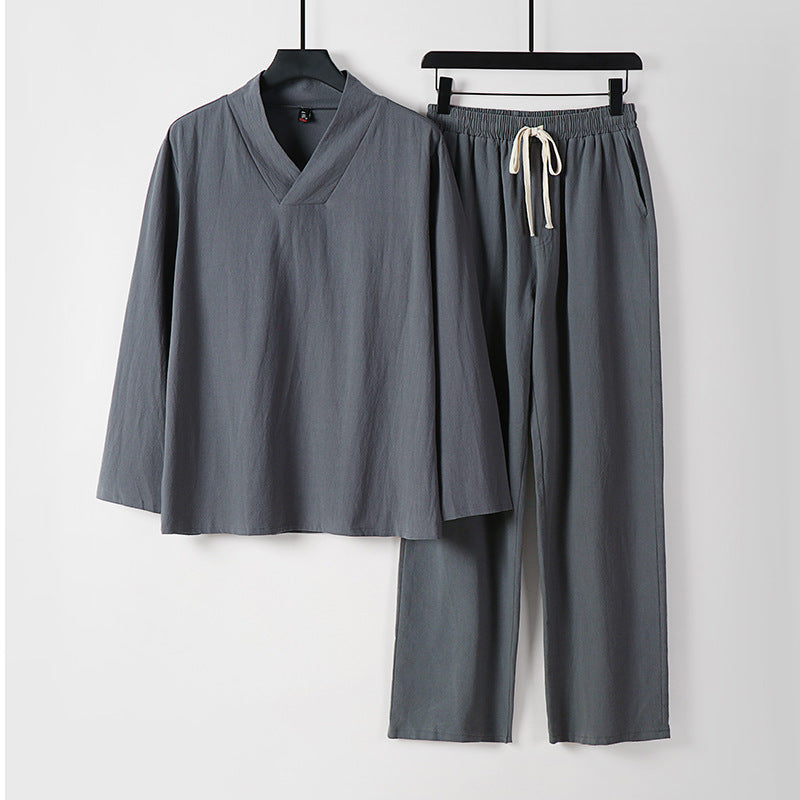 Unisex Zen-inspired Lightweight Loungewear Set