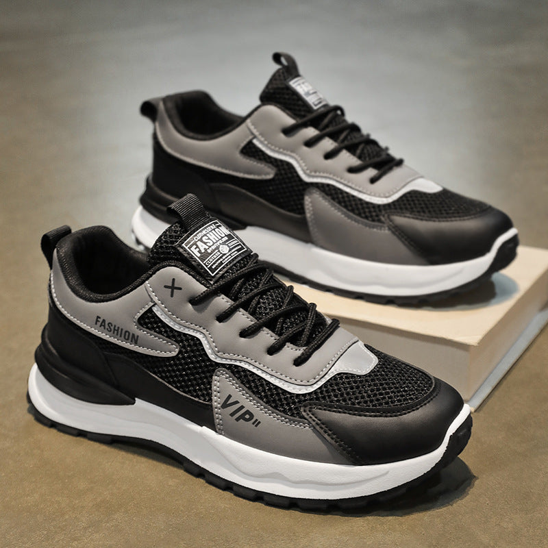 Women's Breathable Running Sneakers with Cushioned Sole and Modern Accents