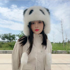 Cozy Panda Hat with Trendy Ears