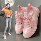 Women's Breathable Sports Sneakers with Flexible Sole