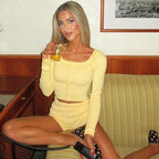 Women's Ribbed Lounge Set
