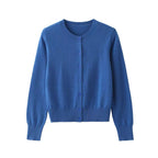 Elegant Knit Cardigan with Fine Buttons