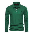 Men's Breathable Cotton Polo Shirt
