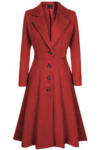 Elegant Tailored Wool-Look Coat