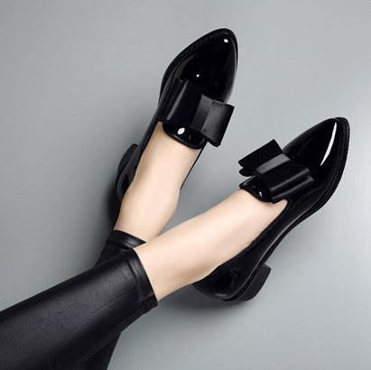Women's Ballet Flats with Decorative Bow
