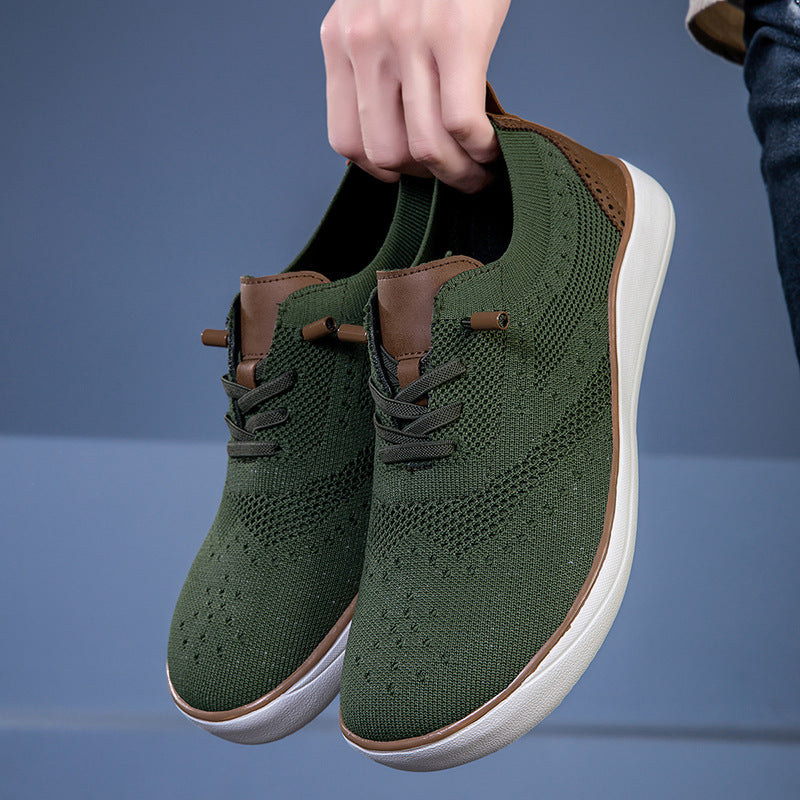 Women's Breathable Sneakers with Elastic Quick-Lacing System