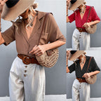 Women's Short-Sleeve Blouse