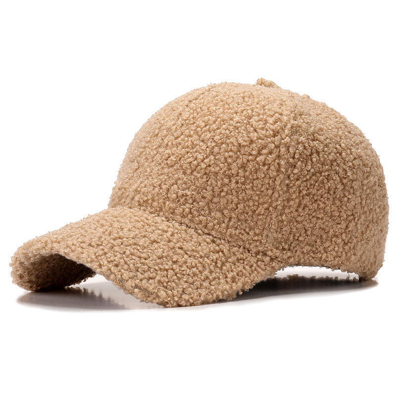 Sherpa Teddy Faux-Shearling Baseball Cap