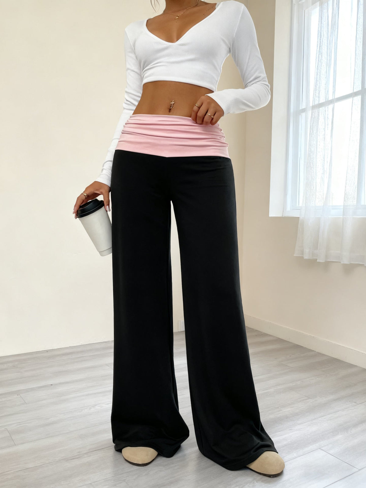 Comfortable Lounge Pants with High Waist