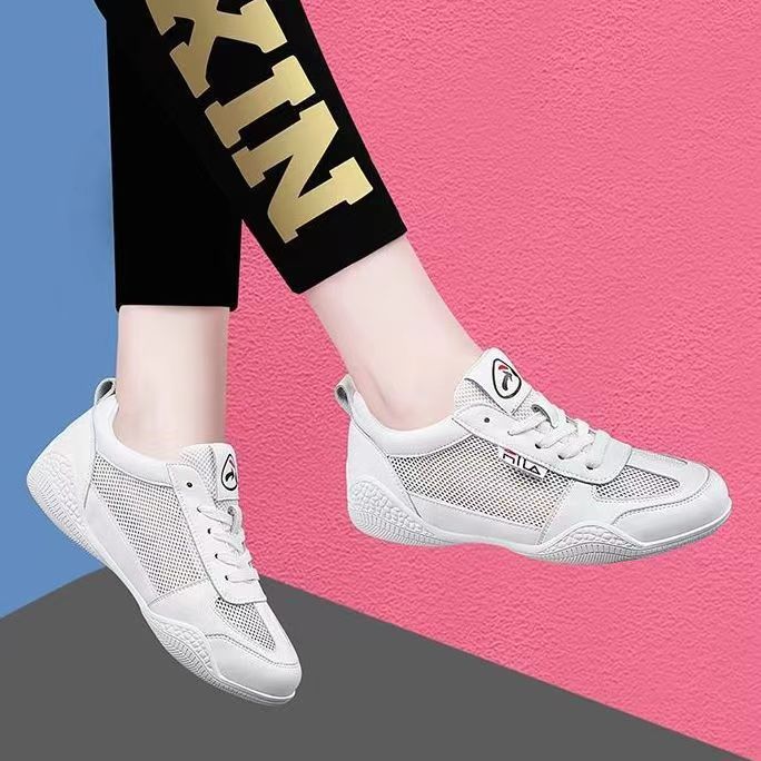 Women's Breathable Casual Sneakers with Elastic Upper and Non-Slip Sole