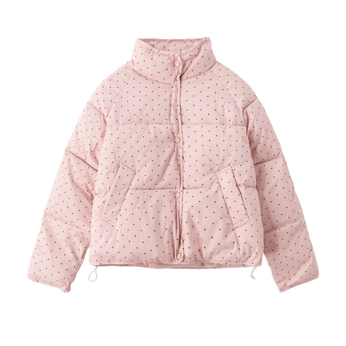 Elegant and Modern Quilted Jacket with High Pockets