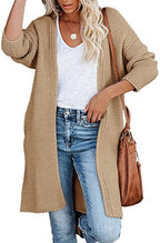 Women's Casual Oversized Chunky Knit Coat